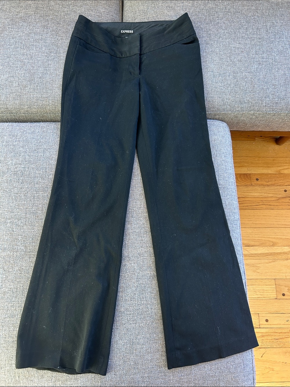 Express Black Wide-Leg Women's Pants
